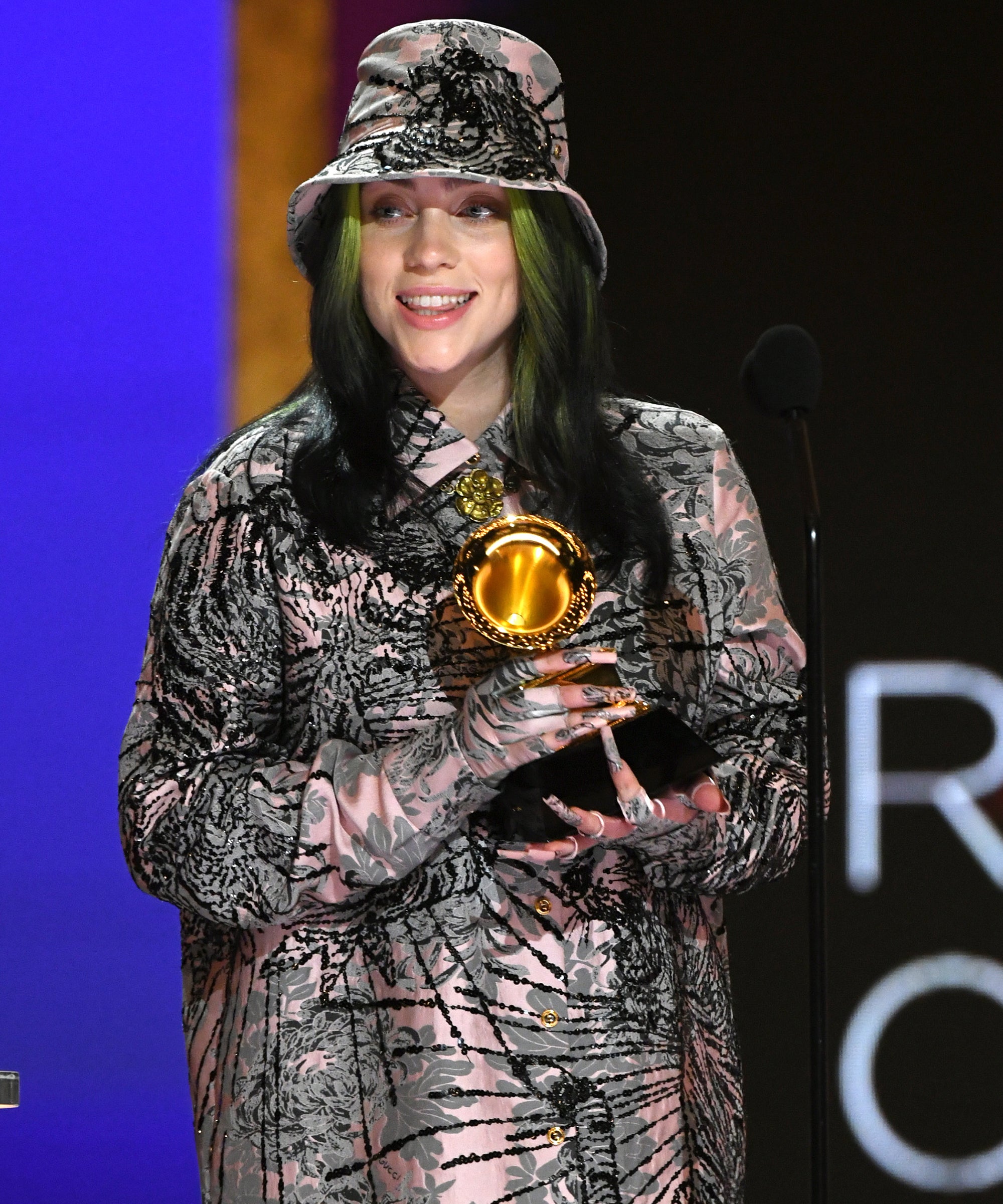 Billie Eilish a grammy